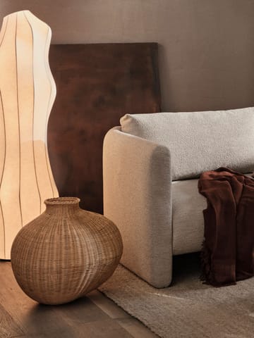 Bola punottu lattiamaljakko - Natural - Ferm Living