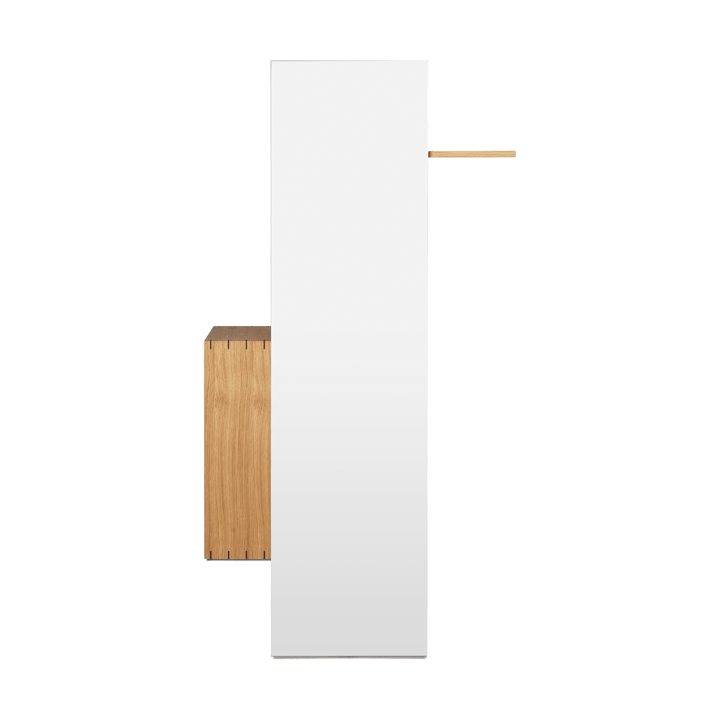 Bon hallway cabinet vaateteline peilillä, Oiled Oak Ferm Living