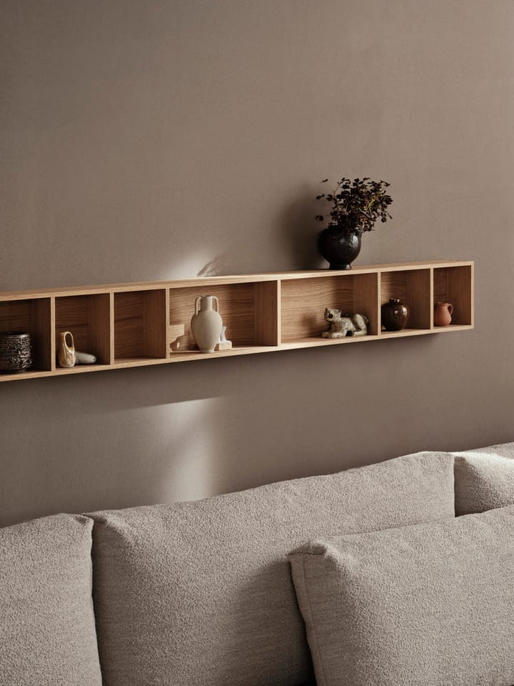 Bon hylly 138x16 cm, Oiled Oak Ferm Living