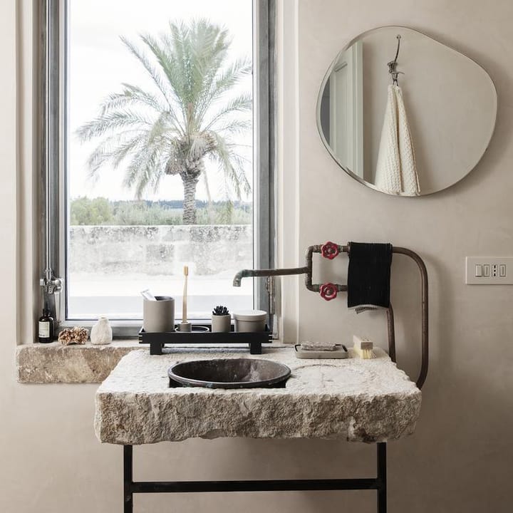 Bon saippua-astia, Beige-musta Ferm Living