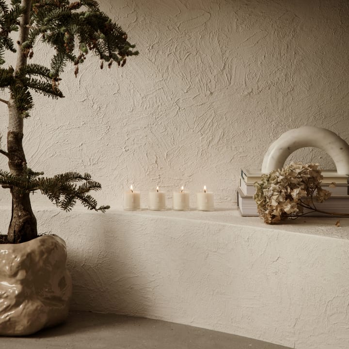 Bow adventtikynttelikkö - Valkoinen marmori - ferm LIVING