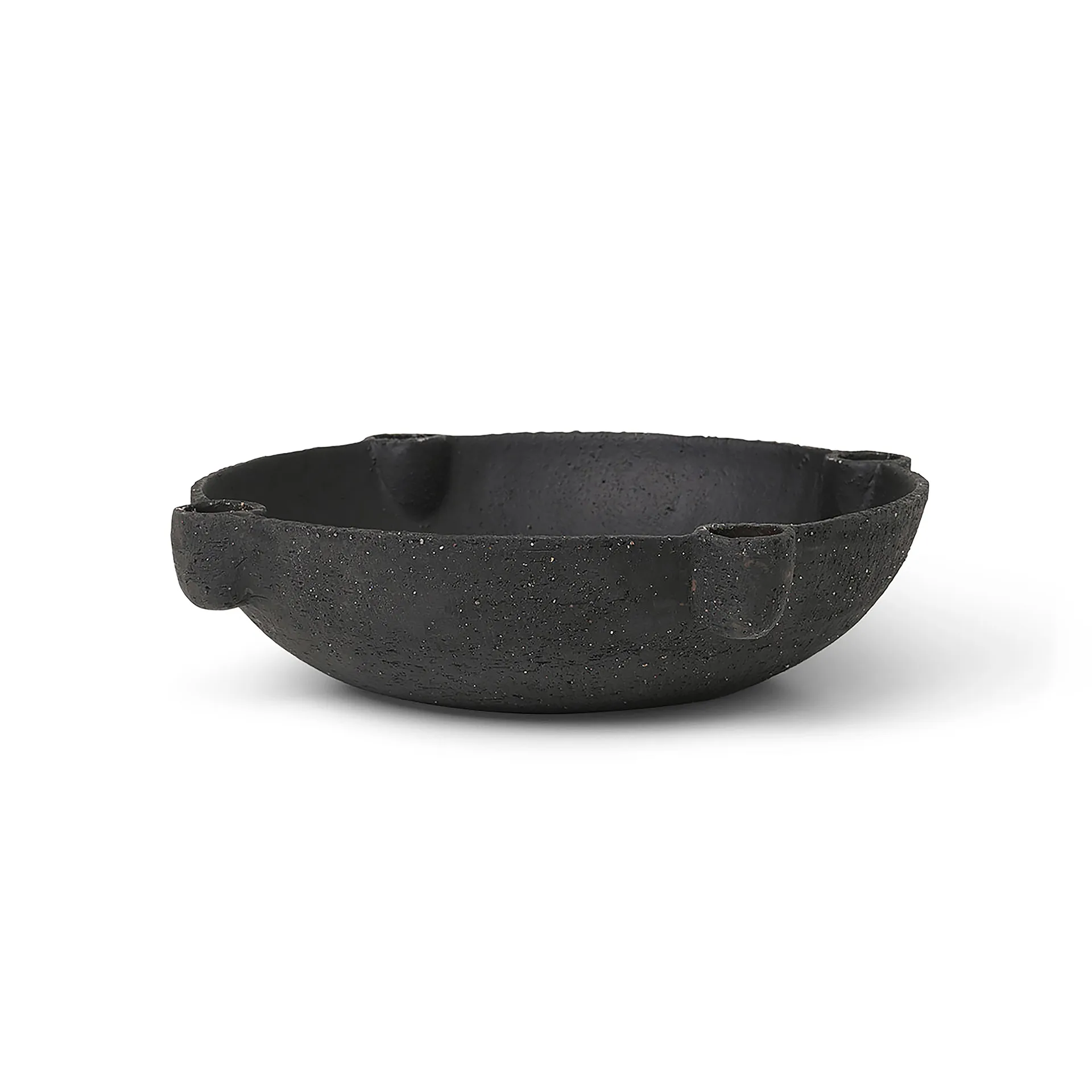 Bowl adventtikynttelikkö, keramiikka large Ø 27 cm, Tummanharmaa Ferm Living