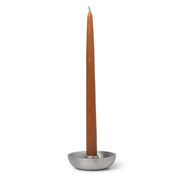 Bowl kynttilänjalka Ø10 cm - Aluminium - Ferm Living