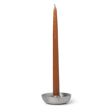 Bowl kynttilänjalka Ø10 cm - Aluminium - ferm LIVING