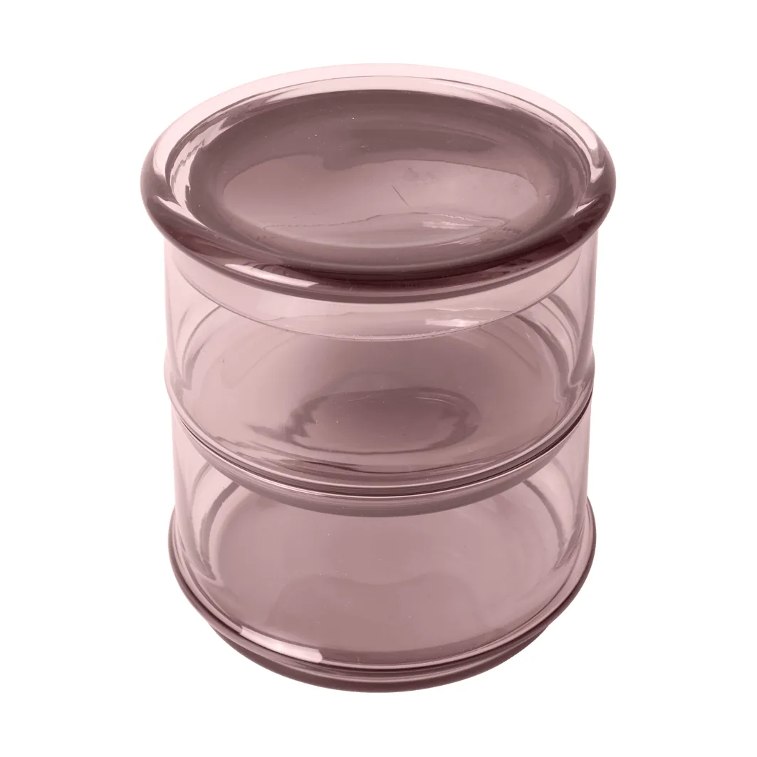 Boya pinottavat purkit, 2 kpl, mauve Ferm Living