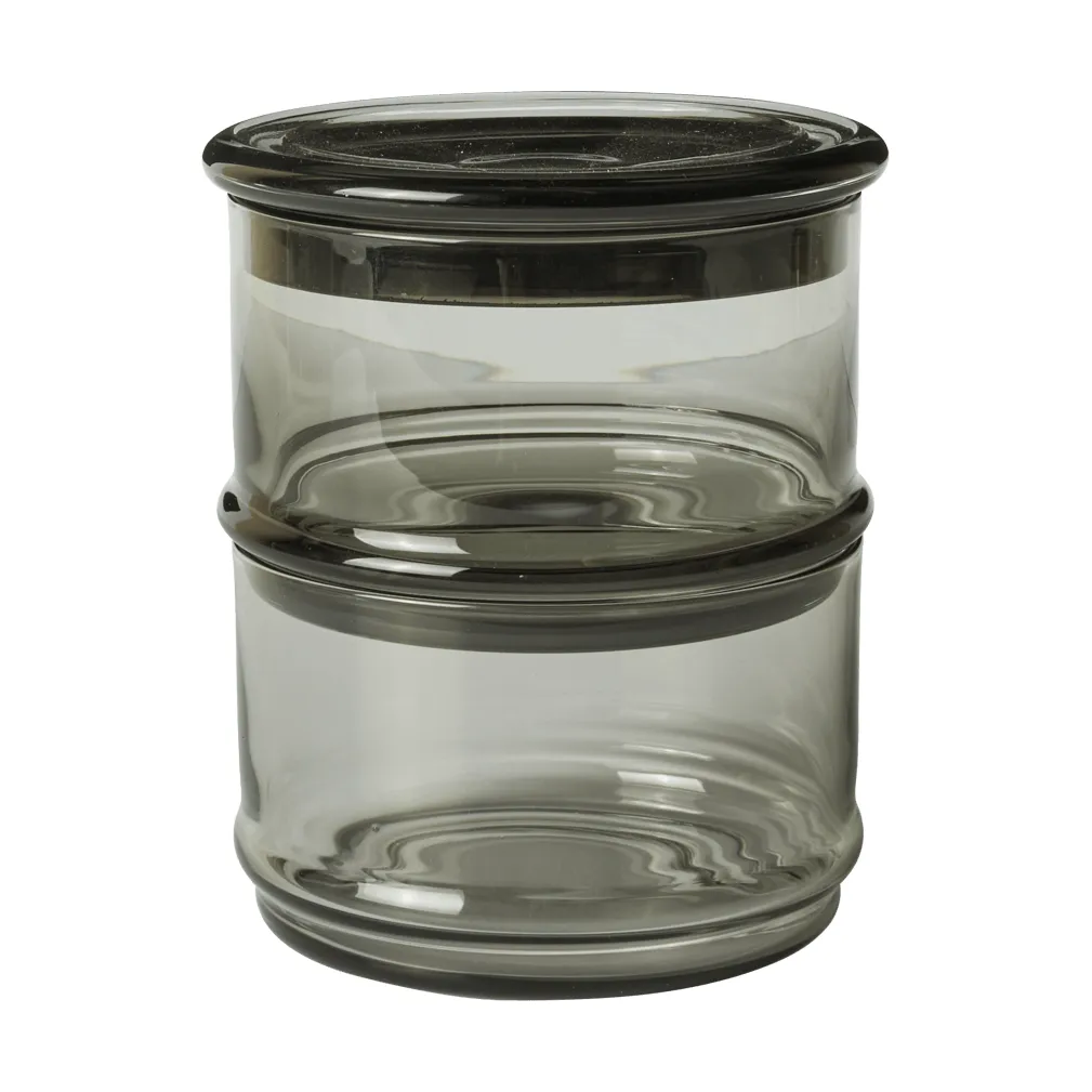Boya pinottavat purkit, 2 osaa, smoked grey Ferm Living