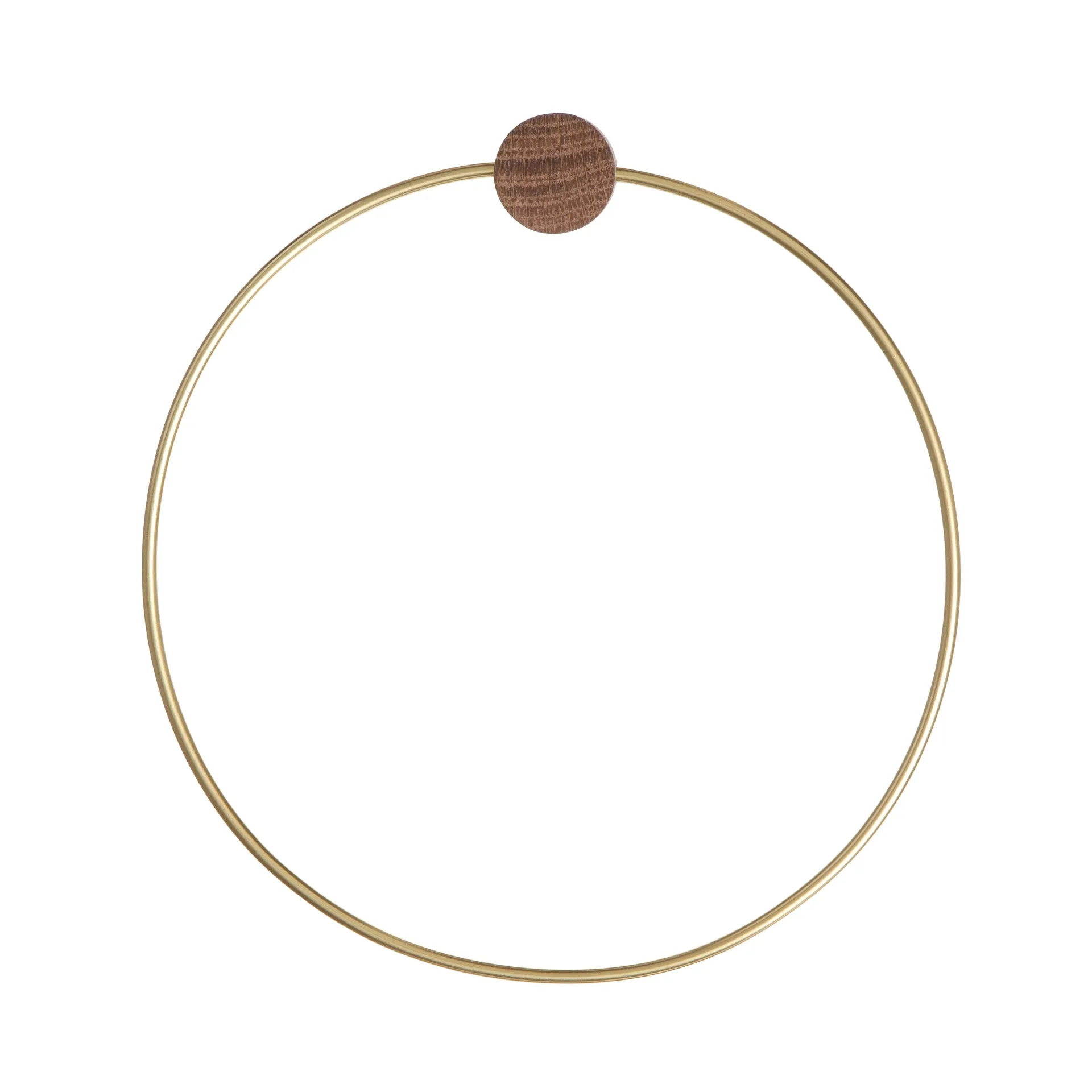 Brass-pyyheliinateline, Ø 20,5 cm Ferm Living