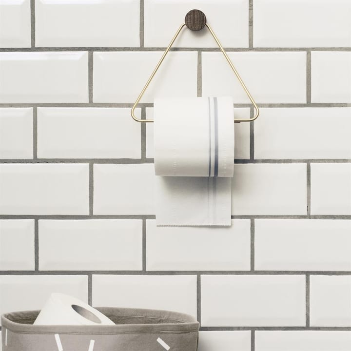 Brass wc-paperiteline, 17,5x15 cm Ferm Living