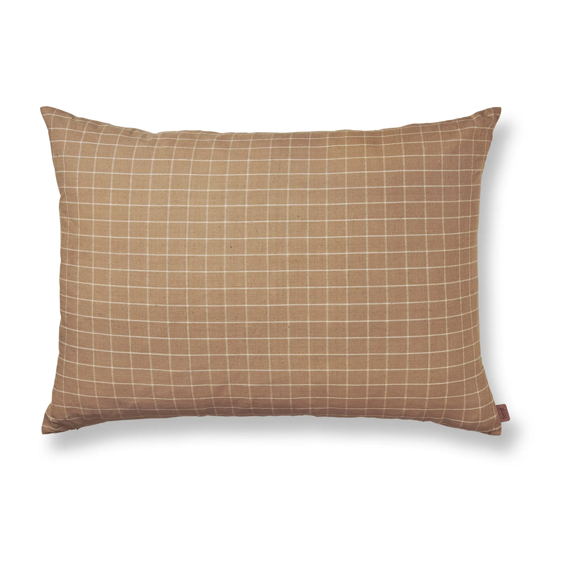 Brown tyyny 60 x 80 cm, Check Ferm Living