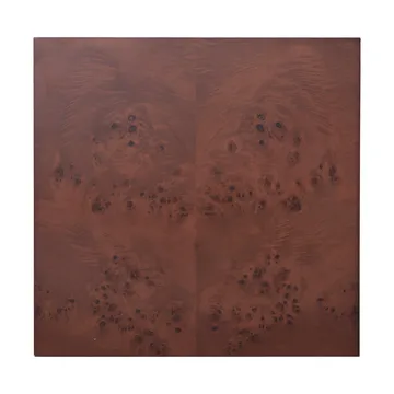 Burl Cube sivupöytä 40x40 cm - Tummaksi petsattu - Ferm Living