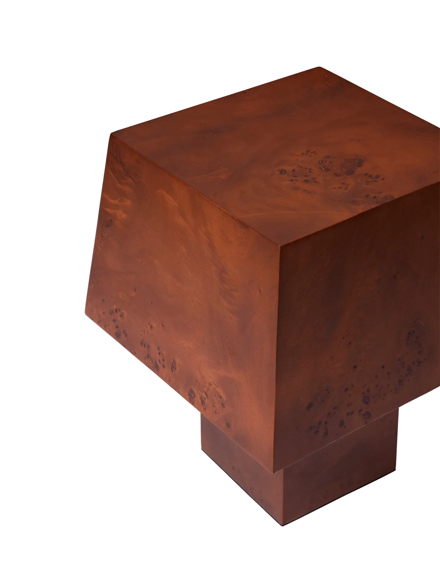 Burl pöytälamppu 33 cm, Dark stained burl Ferm Living