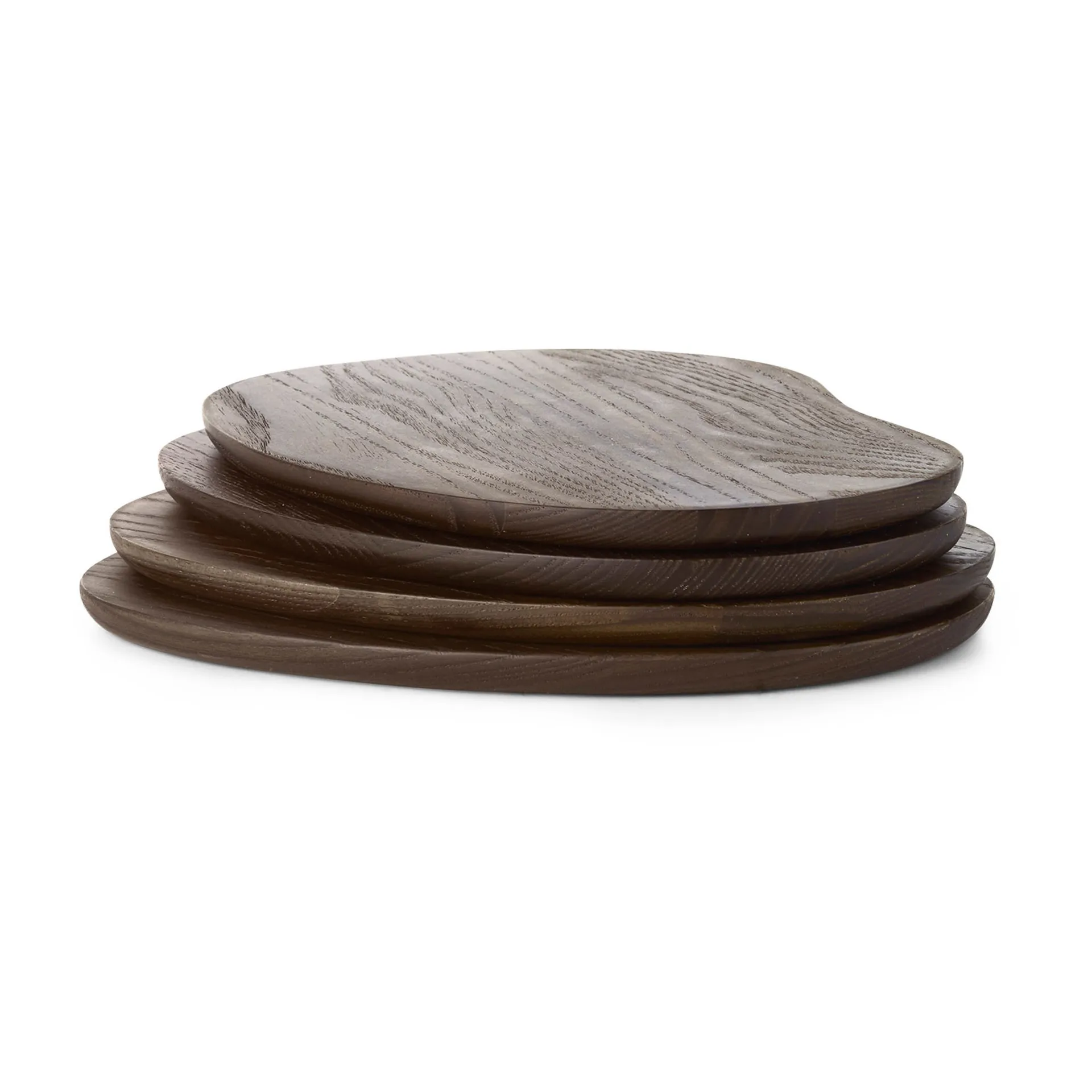 Cairn butter boards tarjotin 4 osaa, Dark Brown Ferm Living