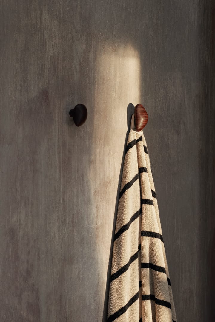 Cairn koukku 2 osaa, Dark Brown Ferm Living