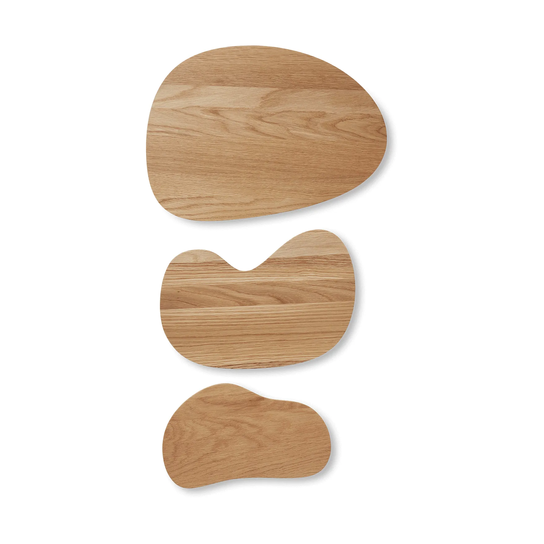 Cairn leikkuulauta 3 osaa, Oak Ferm Living