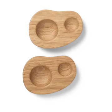 Cairn munakuppi 2-pakkaus - Oak - Ferm Living