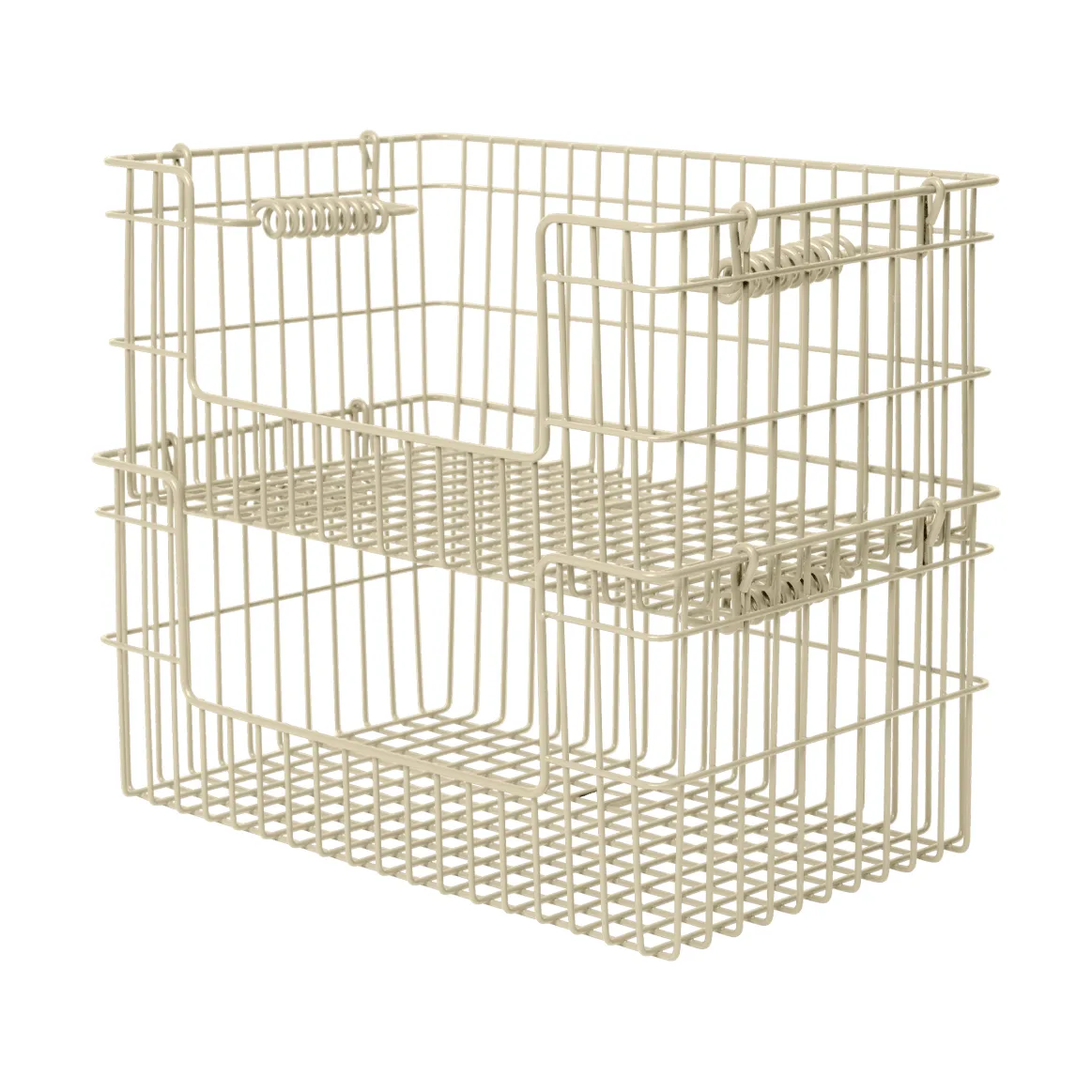 Cala kori pinottava 2-pakkaus, Cashmere, 28,7x18x13 cm Ferm Living