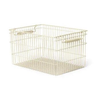 Cala kori pinottava 2-pakkaus - Cashmere, 36,2 x 26,2 x 20,2 cm - Ferm Living