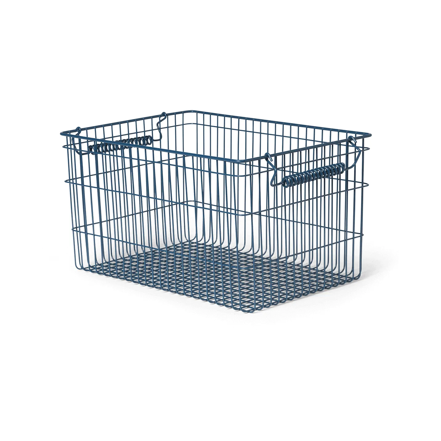 Cala kori pinottava 2-pakkaus, Dark blue, 36,2 x 26,2 x 20,2 cm Ferm Living