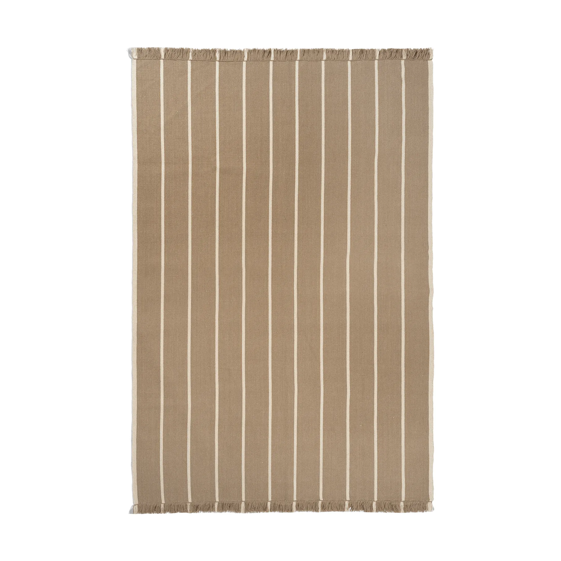 Calm kelim matto, Dark Sand, Off-white, 200x300 cm Ferm Living