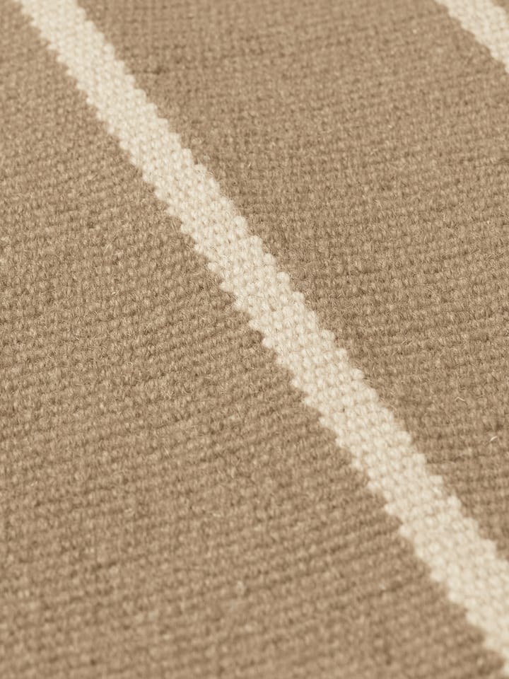 Calm kelim matto, Dark Sand, Off-white, 200x300 cm Ferm Living