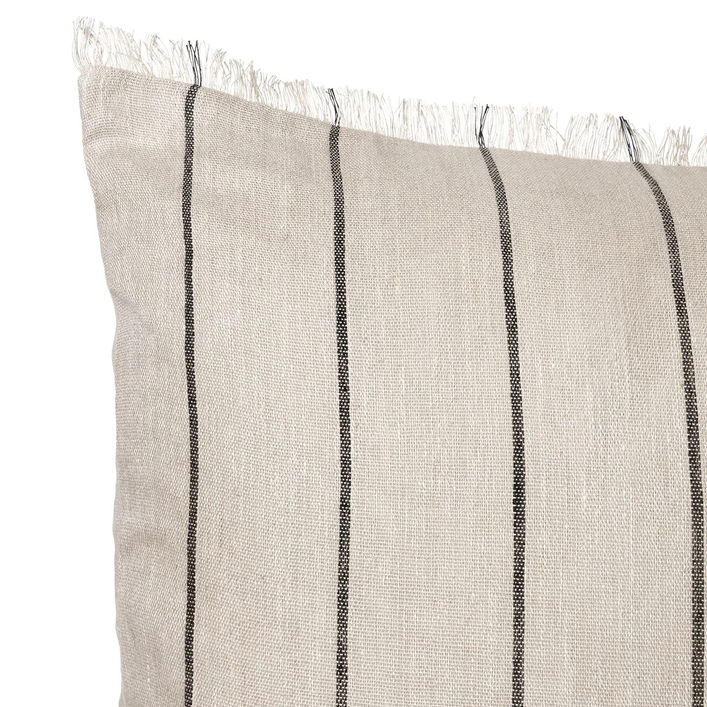 Calm tyyny camel-black, 78x78 cm Ferm Living