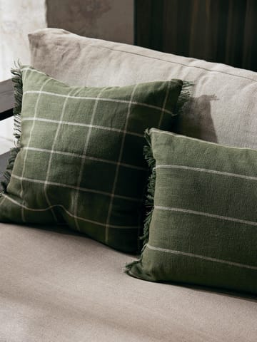 Calm tyynynpäällinen 40x60 cm - Oliivi-vaaleanbeige - ferm LIVING