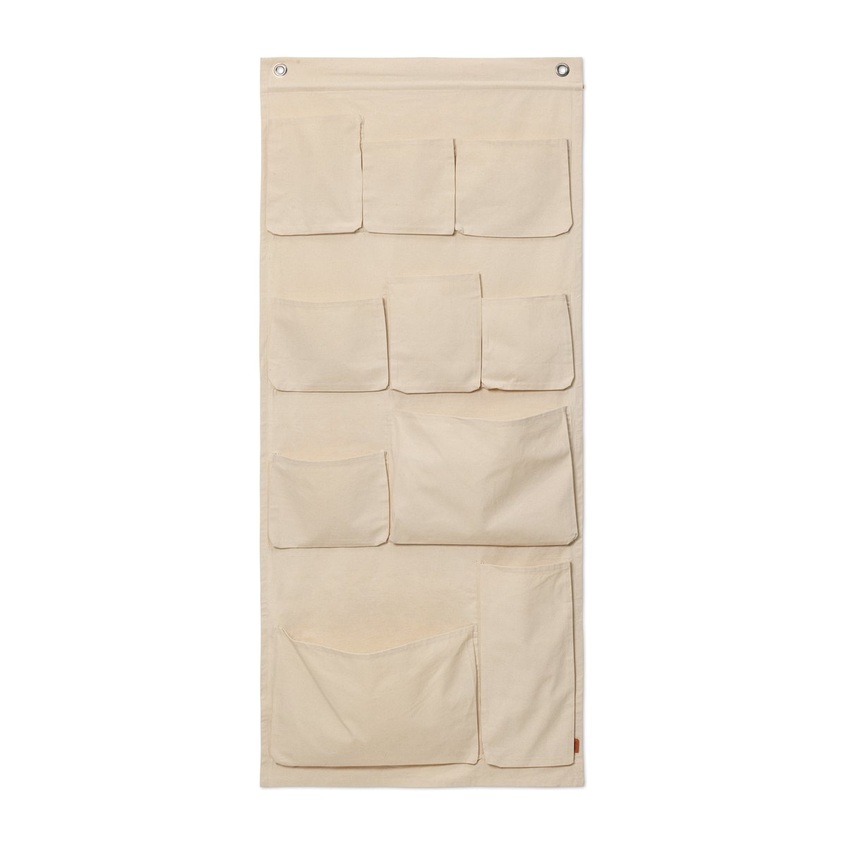 Ferm Living Canvas wall pockets seinäsäilytystuote 70 x 160 cm