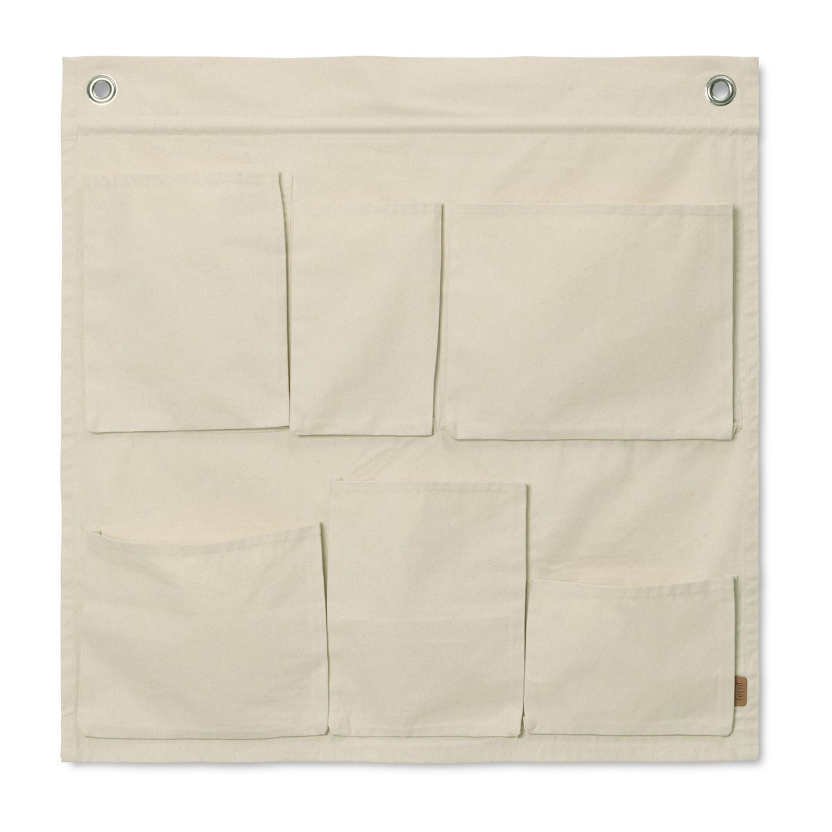 Ferm Living Canvas wall pockets seinäsäilytystuote 70 x 70 cm