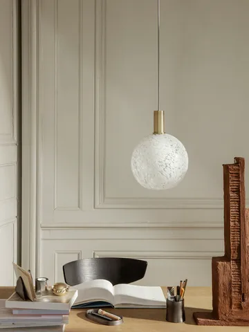 Casca Shade lasikupu sphere Ø25 cm - Milk - Ferm Living