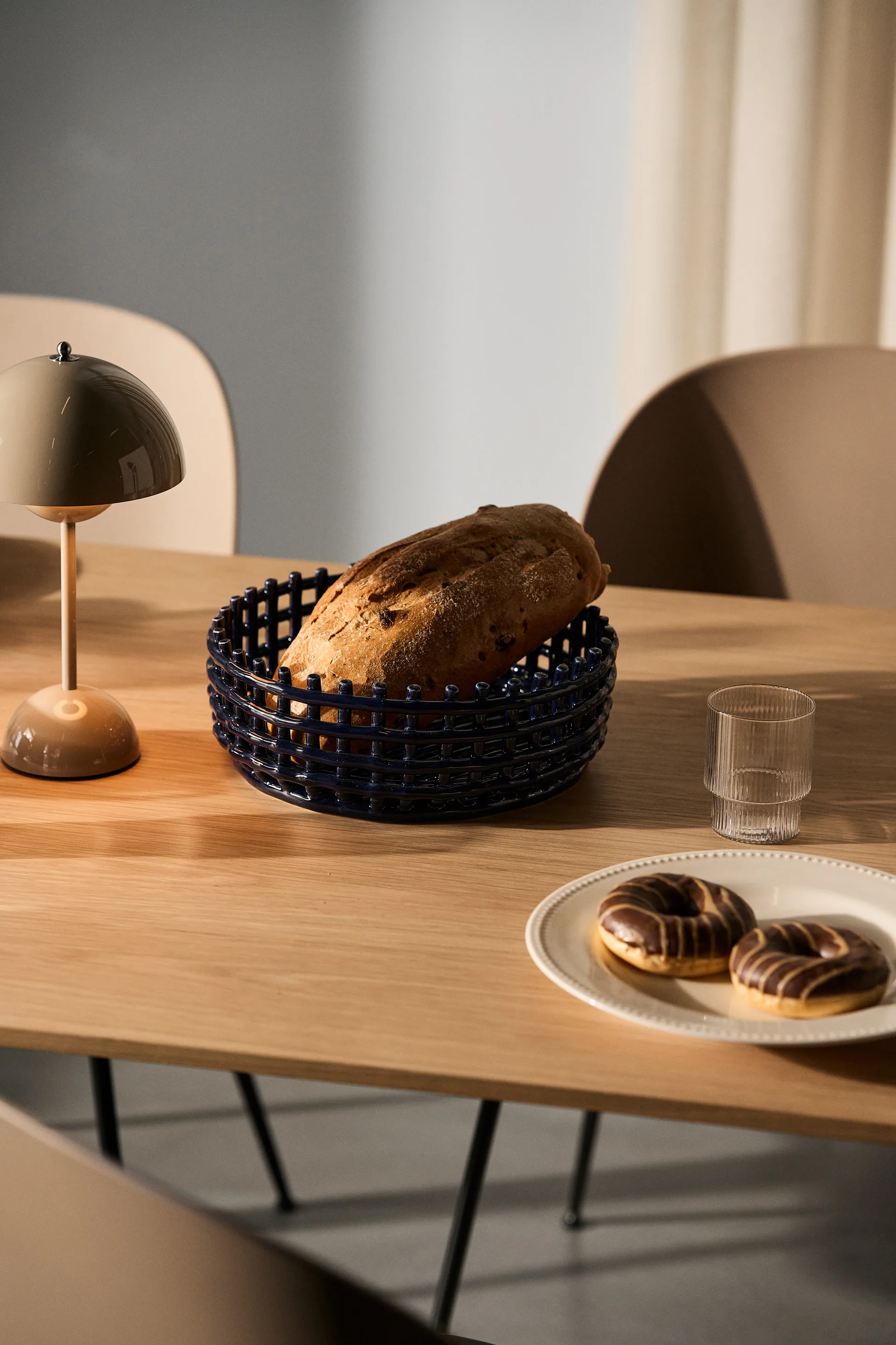 Ceramic punottu kulho, Blue Ferm Living