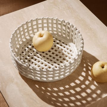 Ceramic punottu kulho - Off-white - Ferm Living