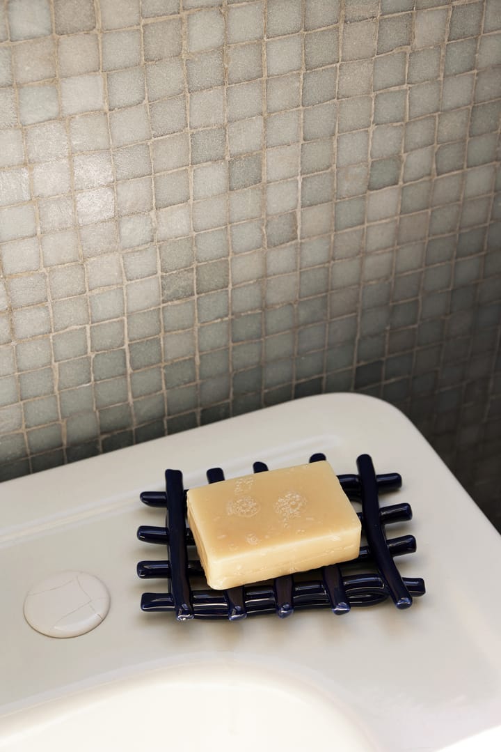 Ceramic saippua-astia 10 x 14,5 cm, Blue Ferm Living