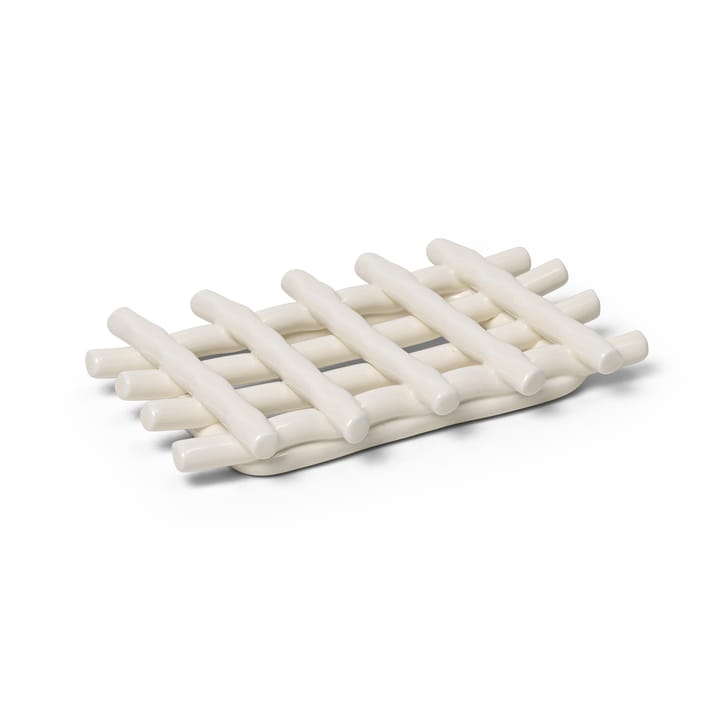 Ceramic saippua-astia 10 x 14,5 cm - Off-white - Ferm Living