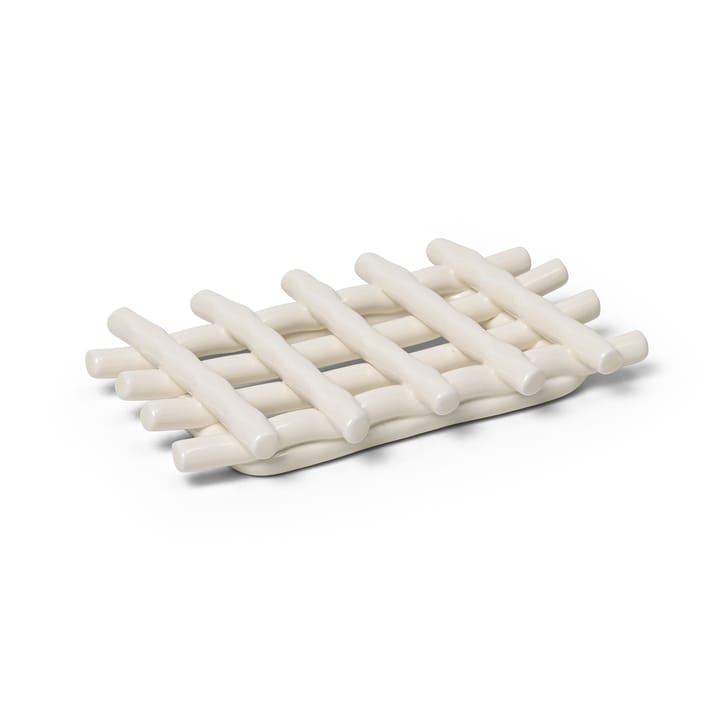 Ceramic saippua-astia 10 x 14,5 cm - Off-white - Ferm LIVING