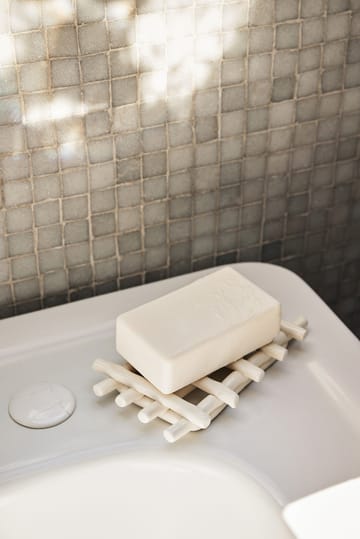 Ceramic saippua-astia 10 x 14,5 cm - Off-white - Ferm Living