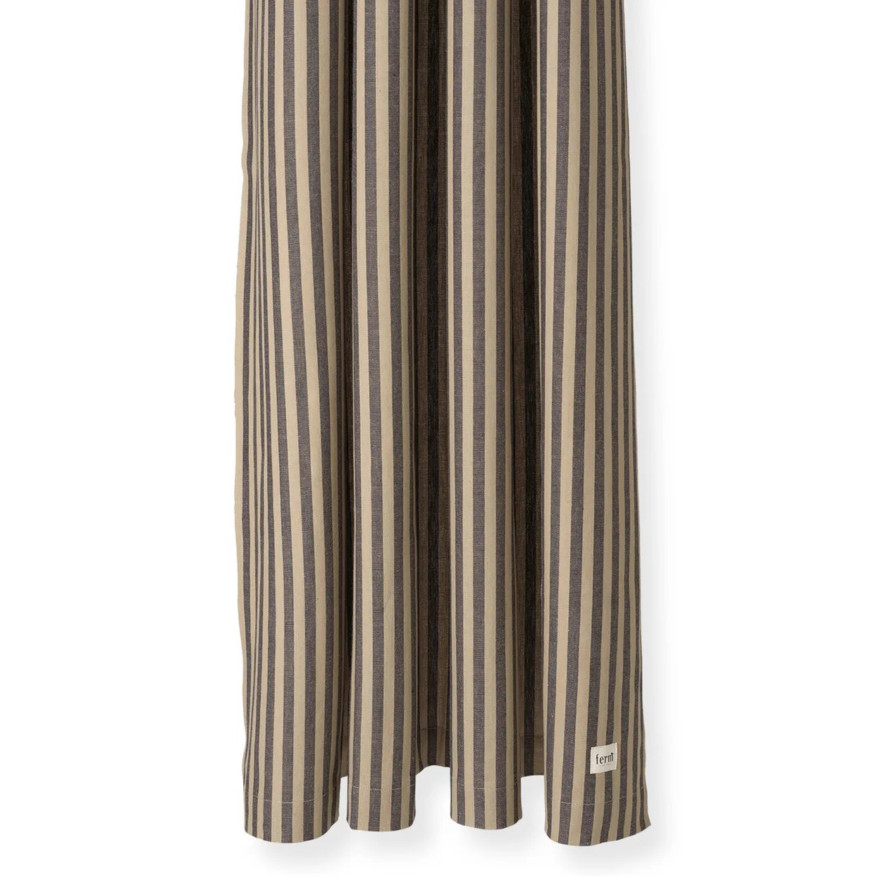 Ferm Living Chambray suihkuverho Sand-black