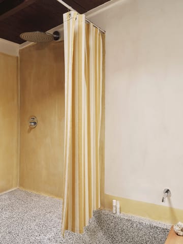Chambray suihkuverho - Warm yellow-parchment - Ferm Living