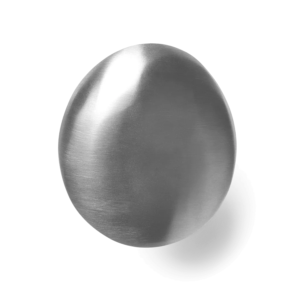 Chanterelle koukku, Brushed stainless steel Ferm Living