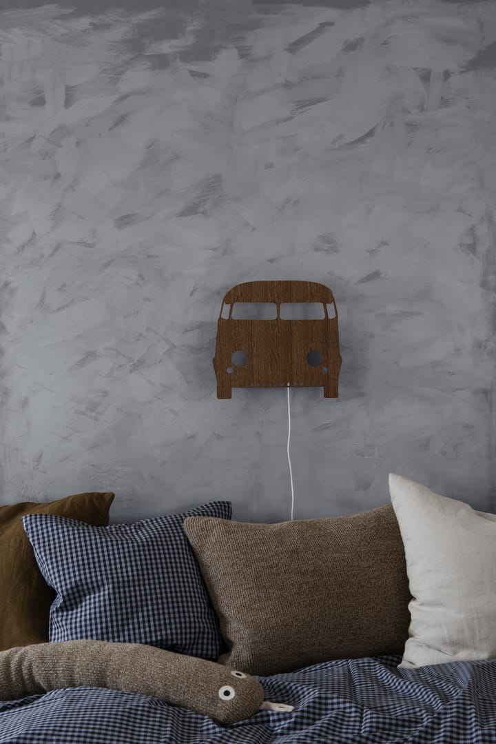 Check pussilakanasetti junior 100 x 140 cm, Faded blue-choco Ferm Living