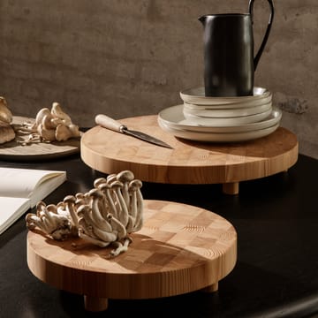 Chess leikkuulauta pyöreä - Small Ø 30 cm - Ferm Living