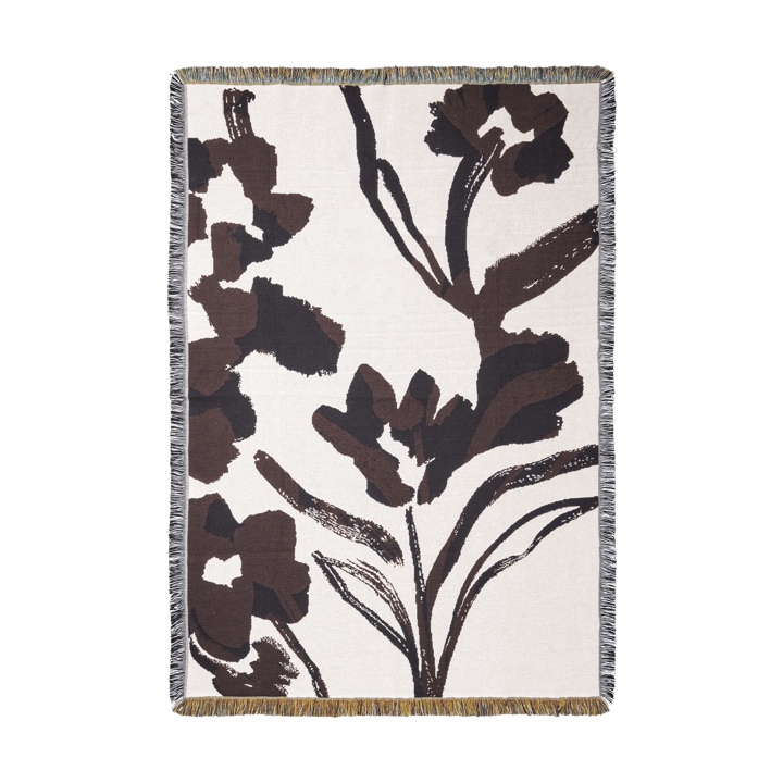 Cilla tapestry peitto 120x170 cm - Off-white-Dark grape - Ferm Living