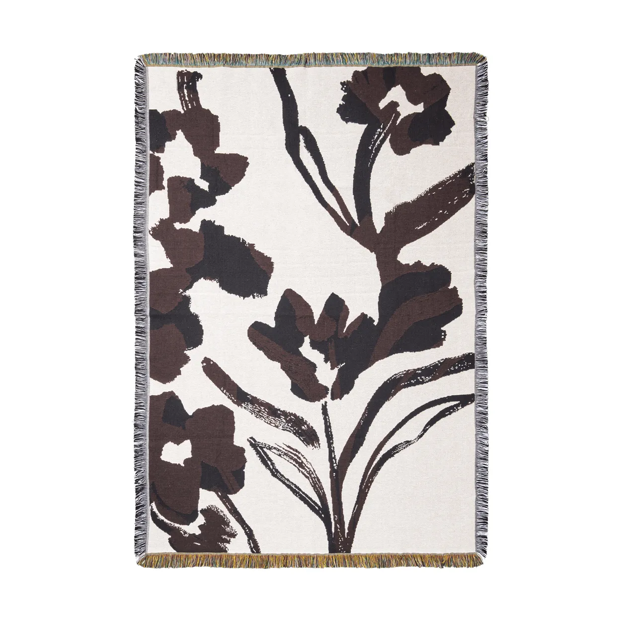 Ferm Living Cilla tapestry peitto 120x170 cm Off-white-Dark grape