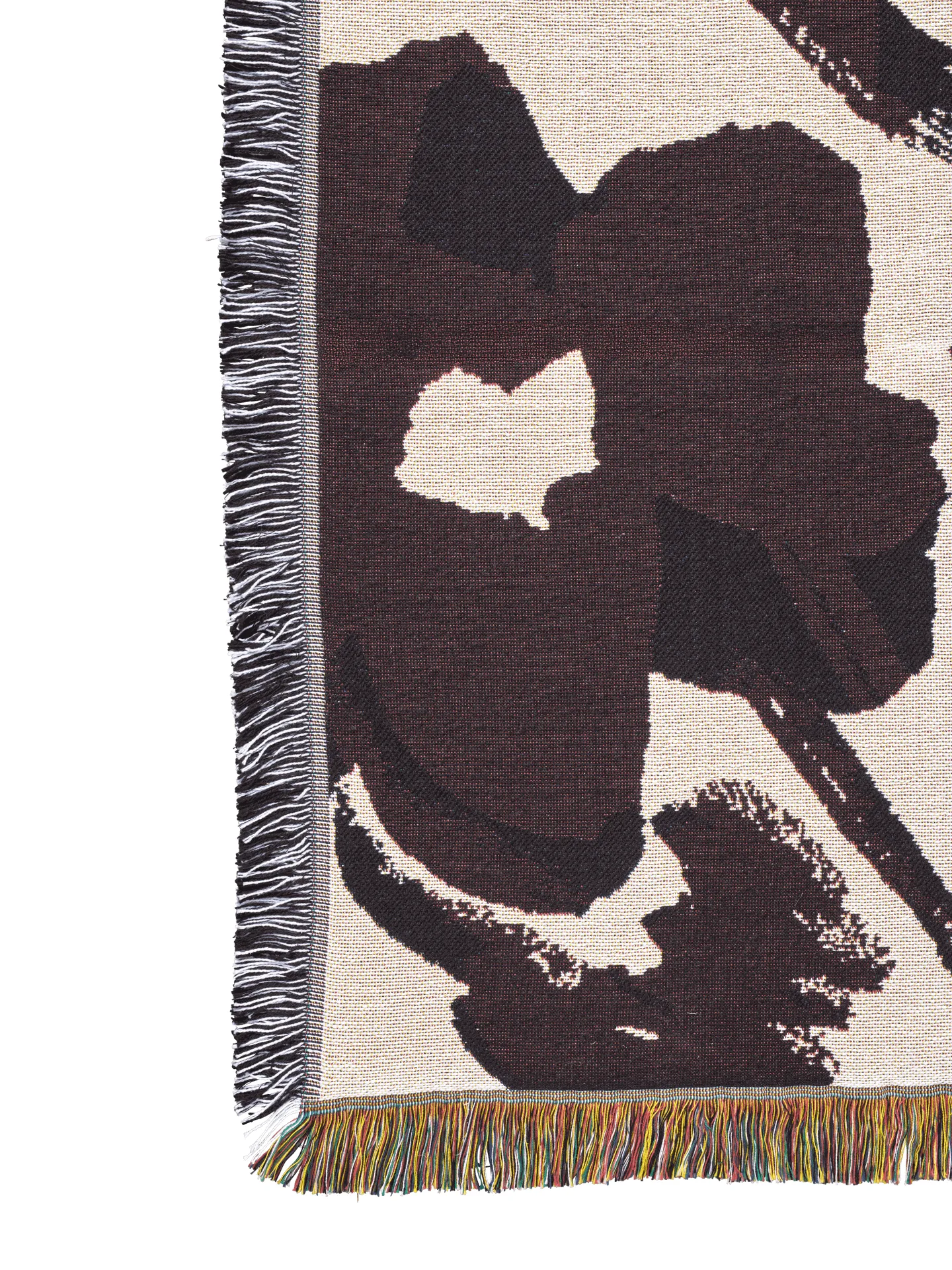 Cilla tapestry peitto 120x170 cm, Off-white-Dark grape Ferm Living