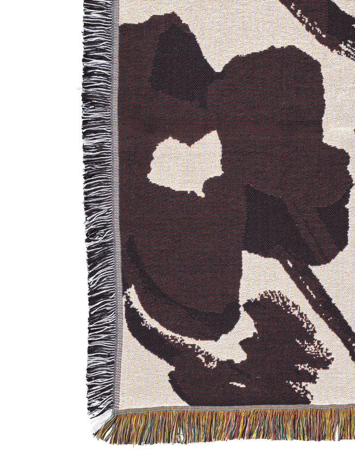 Cilla tapestry peitto 120x170 cm, Off-white-Dark grape Ferm Living