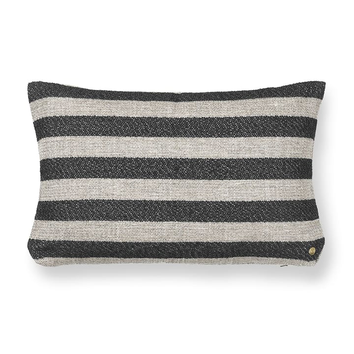 Clean tyyny Louisiana 40x60 cm, Hiekka-musta Ferm Living