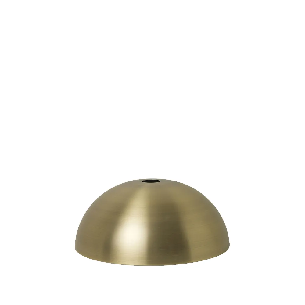 Ferm Living Collect lampunvarjostin Brass, dome | Skandinaavinen Sisustus | Lampunvarjostimet | Kullanvärinen