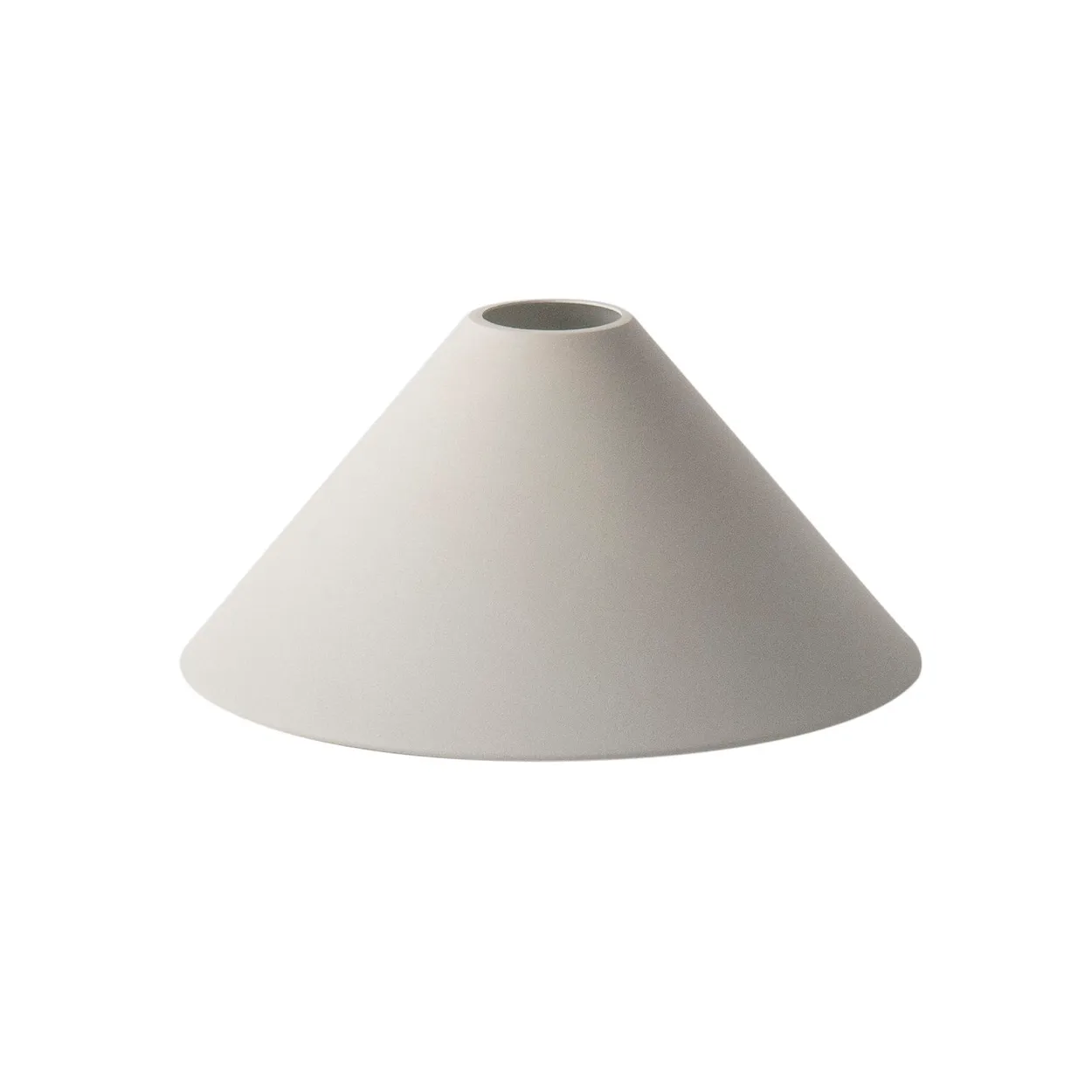 Ferm Living Collect lampunvarjostin Cone light grey (vaaleanharmaa)