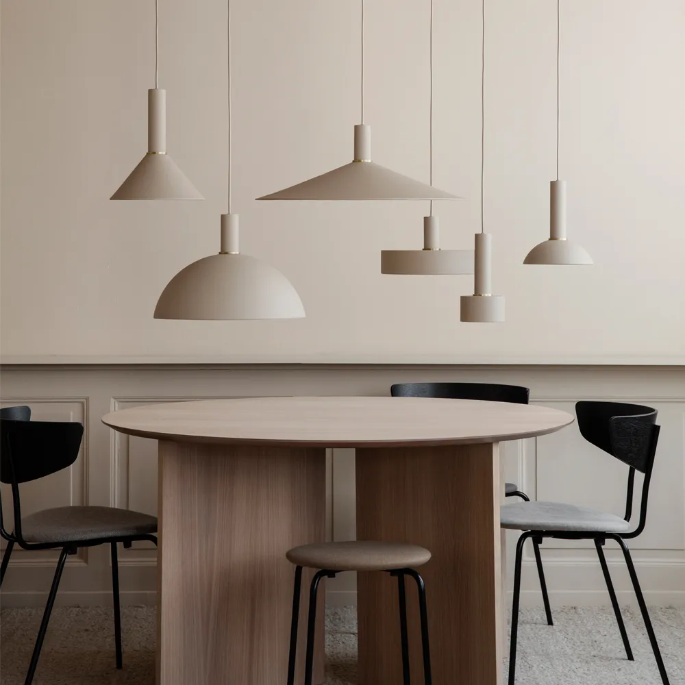 Collect riippuvalaisin, Cashmere, low, angle shade Ferm Living