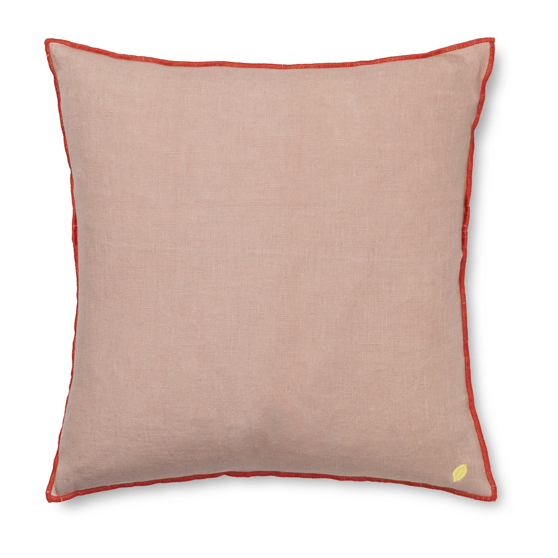 Contrast linen -tyyny 40 x 40 cm, Dusty Rose Ferm Living