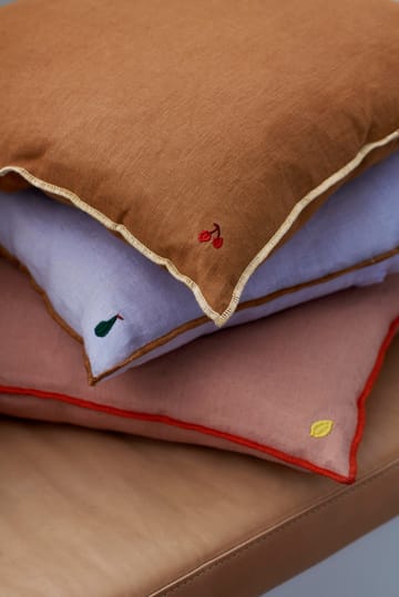 Contrast linen -tyyny 40 x 40 cm - Sugar Kelp - Ferm Living